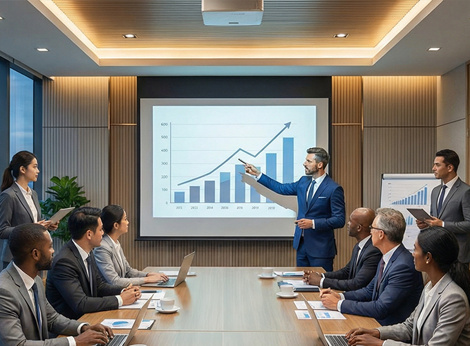 BYINTEK business and conference projector solutions for meeting rooms presentations and professional environments